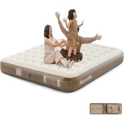 Naturehike (Chenjing) Built-In Pump Inflatable Mattress - Khaki Triple (200*180*25)